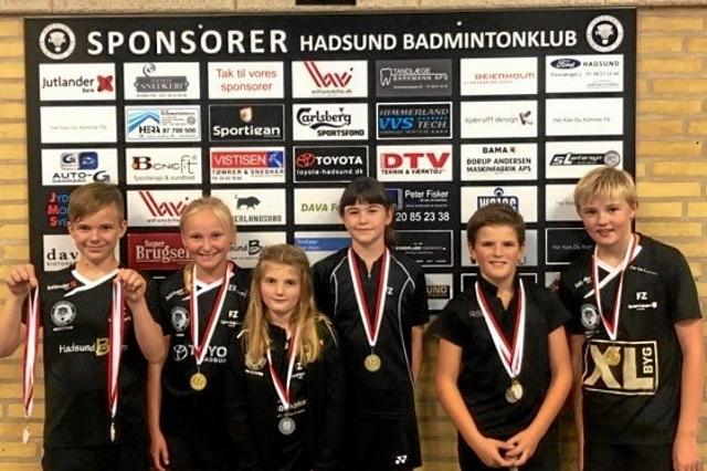 HBK ungdom fik en god start på sæsonens første udestævne hos Triton i Aalborg. Foto: Privat.