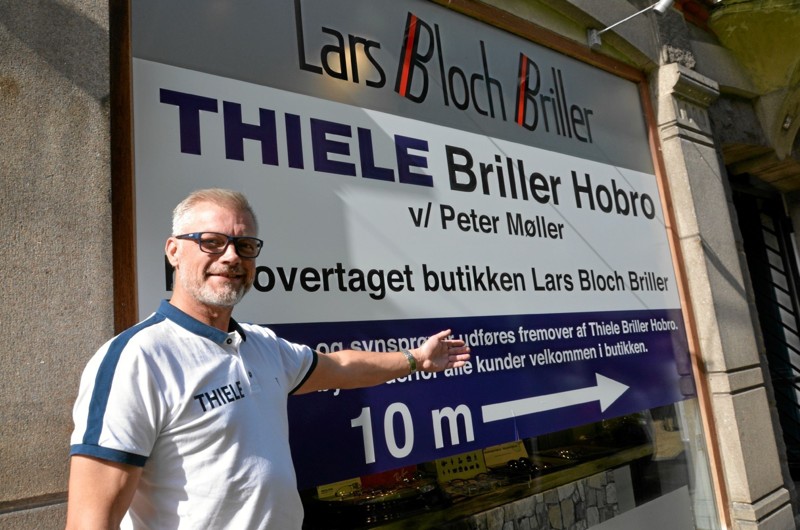 Vær sød at lade være bund Land Thiele overtager Lars Bloch Brillers kunder | Himmerland LigeHer.nu