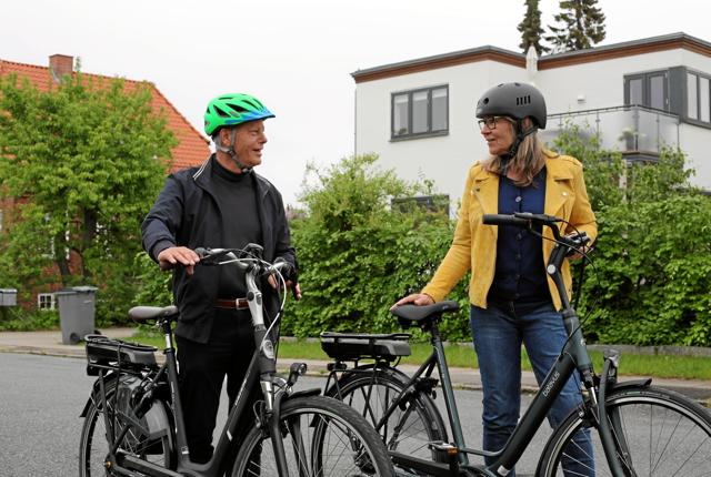 Det er skønt og sundt at cykle. Så bliv ved så længe som muligt. Med få tiltag kan cykling være både sikkert og trygt, også når du kommer op i årene. Foto: Dansk Cyklistforbund