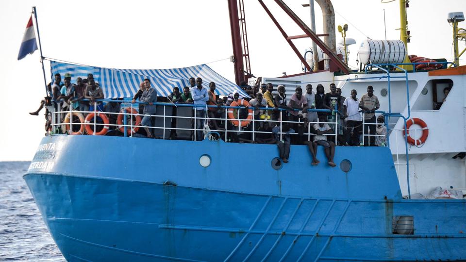 En ny opgørelse viser, at Danmark er faldet længere ned på listen over EU-lande,
som modtager flest asylansøgere per indbygger. (Arkivfoto). <i>Andreas Solaro/Ritzau Scanpix</i>