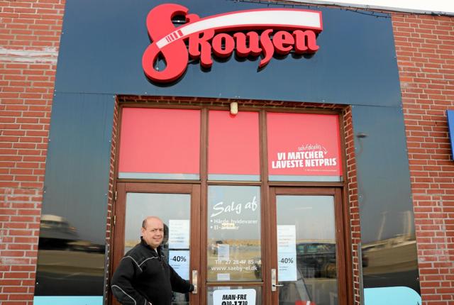 Med ønsket om i endnu højere grad at kunne servicere hvidevarekunderne, sammenlægges Skousen i Sæby og Skousen i Frederikshavn til én butik, oplyser Lars Andersen.