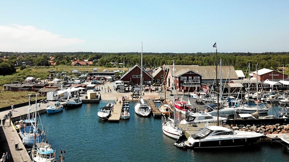 Skønne Ålbæk Havn -  nu skal den udvides.  <i>Foto: Peter Jørgensen</i>