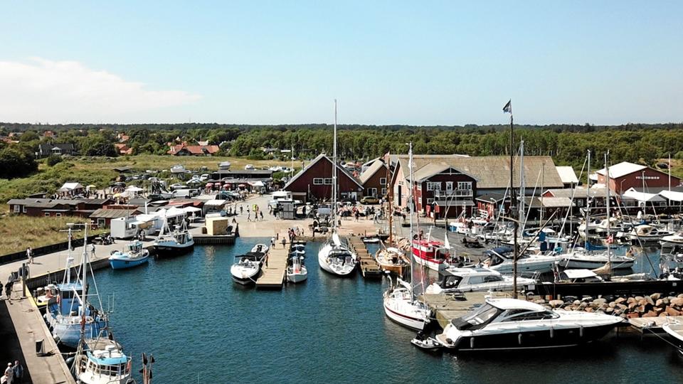 Skønne Ålbæk Havn - nu skal den udvides. <i>Foto: Peter Jørgensen</i>