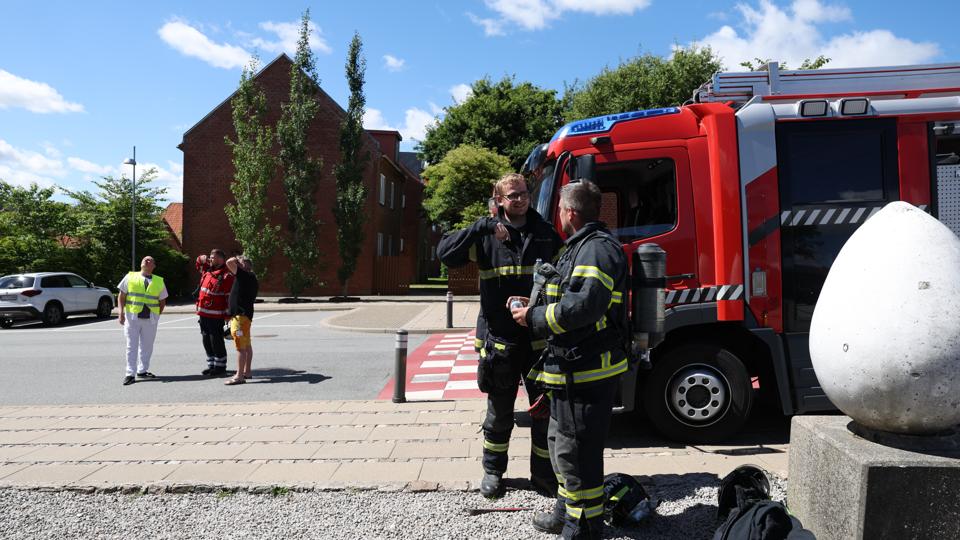 Brand i Thisted Sygehus