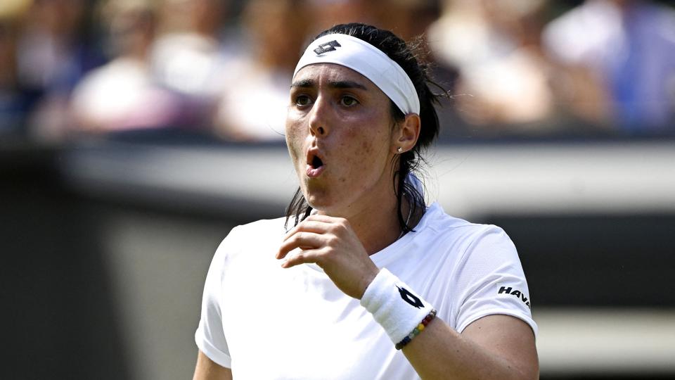 Ons Jabeur slog Tatjana Maria og er klar til finalen i Wimbledon. <i>Toby Melville/Reuters</i>