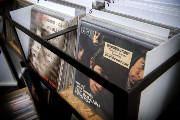 Record Store Day er lidt som juleaften for pladesamlere - mange singler og album bliver udgivet specielt til dagen. Arkivfoto: Lars Pauli <i>Foto: Lars Pauli</i>
