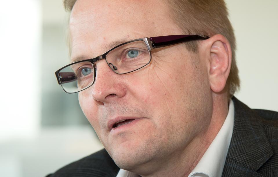 Hans Ejner Bertelsen, borgmester i Morsø Kommune, forudser en svær budgetlægning for 2023. <i>Foto: Bo Lehm</i>