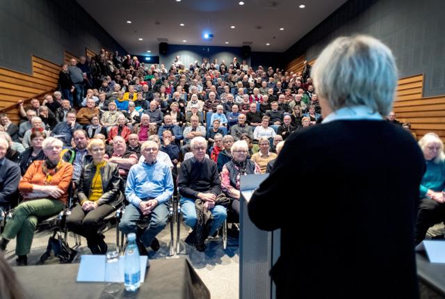 Der blev i starten af marts afholdt et lignende borgermøde i Aars. Arkivfoto: Torben Hansen