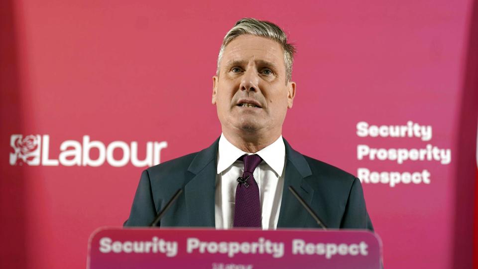 Mens Boris Johnson har kæmpet med Partygate, har Labours Keir Starmer (på billedet) haft sin egen Beergate. Den håber han uden tvivl nu på at kunne lægge låg på. (Arkivfoto). <i>Kirsty O''connor/Ritzau Scanpix</i>