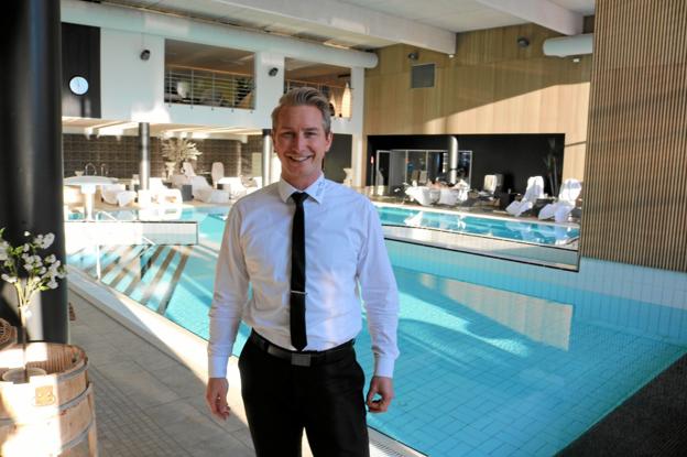 John Guldhammer Olesen og det øvrige personale på hotel Viking har fået guld i spa- og wellness oplevelser. Foto: Tommy Thomsen