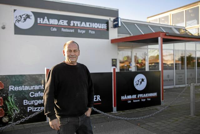 Tommy Larsson glæder sig til at åbne det nye steakhouse. Foto: Michael Madsen