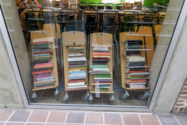 Aalborg Bibliotekerne har igen travlt med at rulle bøger ud til os alle. Foto: Kim Dahl Hansen