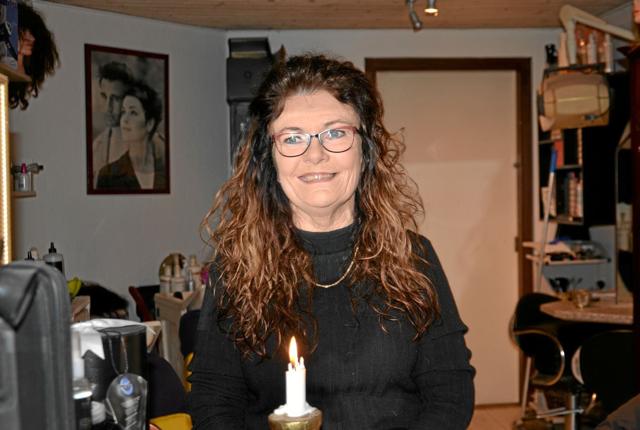 Ingelise Sørensen kan fejre 30-års jubilæum som selvstændig frisør. Foto: Jesper Bøss