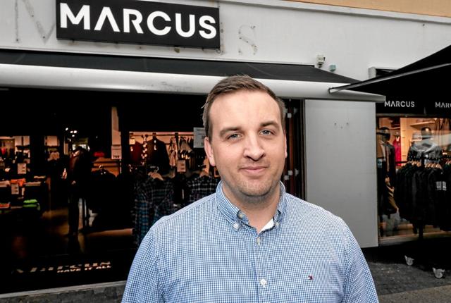 Bo Jørgensen hedder den nye butikschef hos Marcus, som mange måske kender fra forretninger i Frederikshavn. Foto: Peter Jørgensen