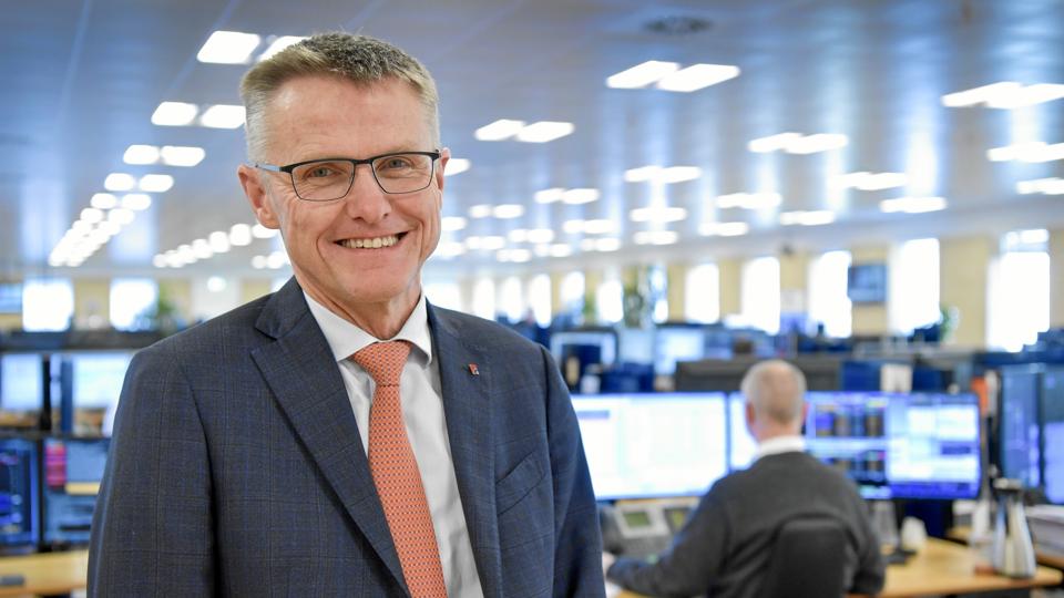 Lasse Nyby kan som topchef i Spar Nord glæde sig over regnskabet for 2022. <i>Arkivfoto</i>
