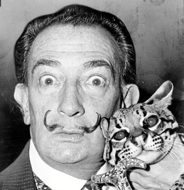 Salvador Dalí, der senere er blevet kendt som surrealismens ”grand old man”, var fra 1920’erne ven med digter og dramatiker Frederico García Lorca. Arkivfoto