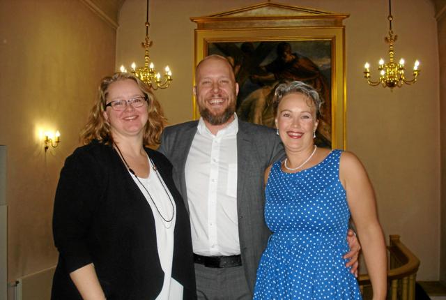 Fra venstre Christina Beltoft, Morten Andersen og Kirsten Stokholm Jørgensen. Foto: Jens Peter Larsen