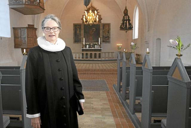 Helle Schimmell er ny deltidsansat præst ved Hals og Hou kirker. Foto: Allan Mortensen
