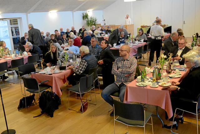 Der var stort fremmødte til Venstres nytårskur i Kulturcenter Vendsyssel i Sæsing. Foto: Hanne Hvidegaard
