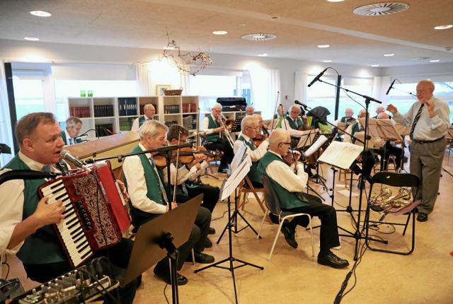 14. januar giver Aalborg Pensionistorkester nytårskoncert på Fjordparken i Hals. Foto: Allan Mortensen