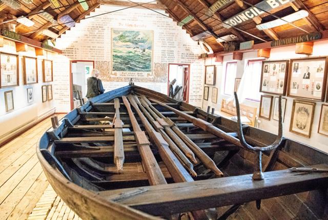 Skilte fra skibe, der forliste ved Skagen kan ses i en særlig udstilling på museet. Arkivfoto: Kim Dahl Hansen