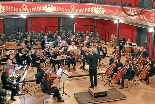 Salling Spillemænd har bestået siden 1934, og har i snart 100 år samlet amatørmusikere fra egen med interesse for klassisk musik. Privatfoto