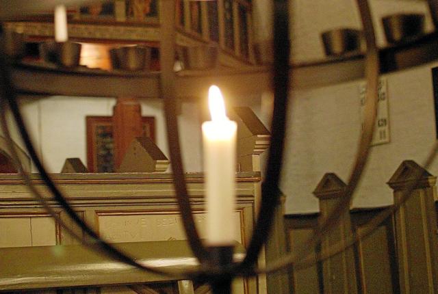 Så er der igen aftenmeditation i Sæby Kirke. Arkivfoto