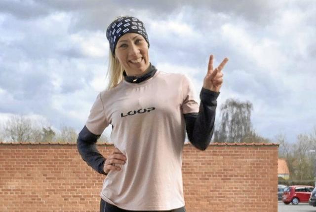 Rikke Kaasing, der er aktiv med træning, løb og gåture, giver tips til, hvordan man kan skabe plads til is og grillmad ved hjælp af forskellige måder at røre sig på. Privatfoto