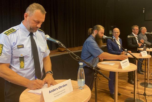 Pressemødet på Studenterhuset er det andet, som myndighederne er involveret i på bare en uge. Foto: Niels Skovmand