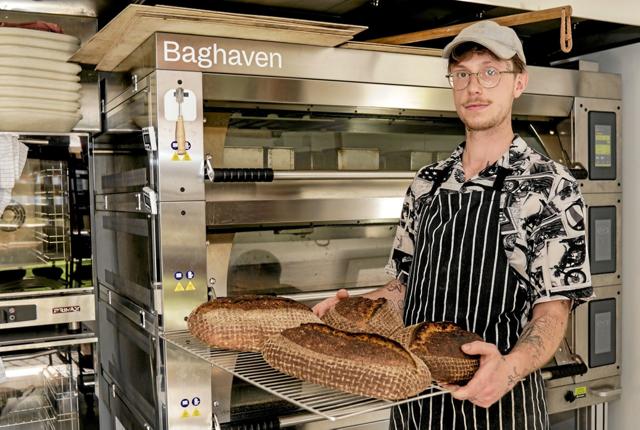 Maciek Oleksy er bagermester hos Baghaven. Foto: Peter Jørgensen