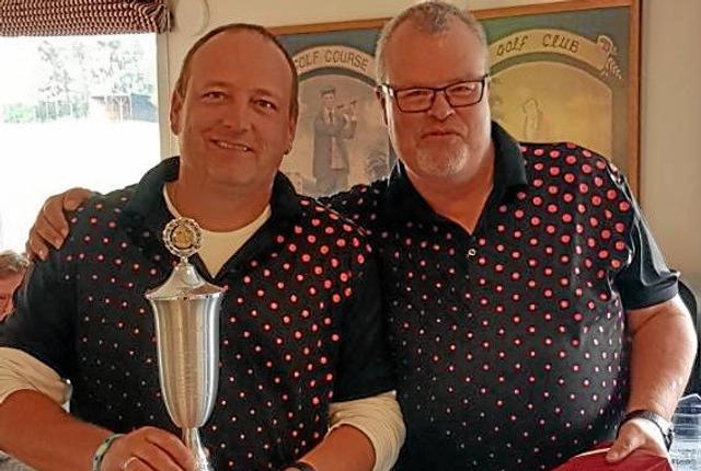 Vindere af årets sponsormatch blev Golfshoppen med 72 point. Ander Molin Nielsen og Peter Harding Jensen