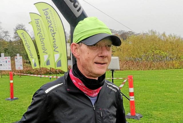 2020 blev der i Sæby for første gang afholdt Knæk Cancer løb. Her var det Dan H. Kristensen, som stod som arrangør.Privatfoto