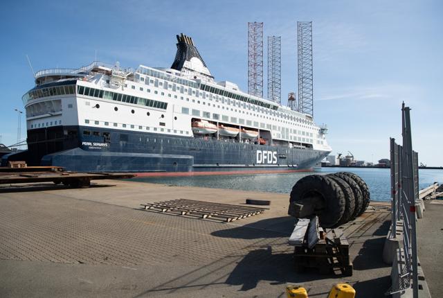 Pearl Seaways genoptager som den første færgesejladsen 2. juli ud af København. Arkivfoto: Bente Poder