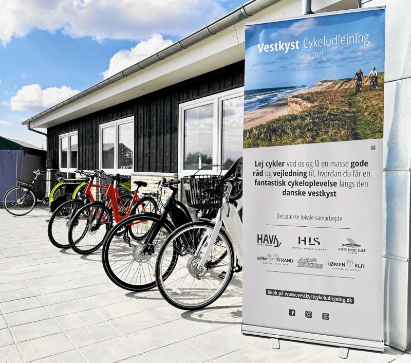 Ny cykelbutik i sommerlandet: udlejning, salg | Hjørring LigeHer.nu