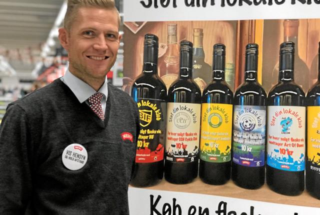 Købmand Christian Hagen Dam: Vi tror på at støttevin, kan hjælpe klubberne gennem den nuværende krise
