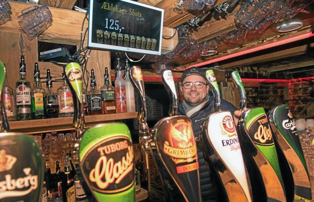 På Zwei Grosse Bier Bar i Hjørring er der foreløbig planlagt ti VM-kampe. <i>Arkivfoto.</i>