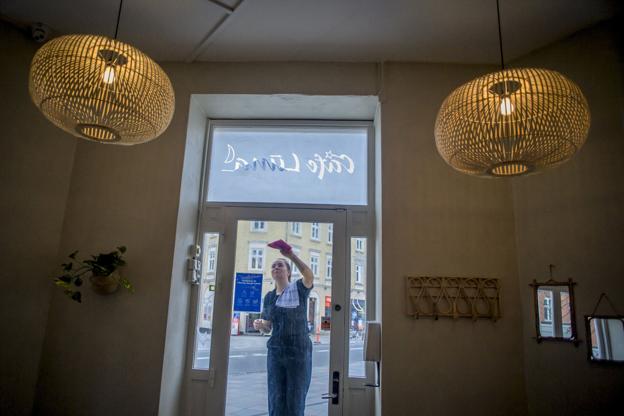 Caféen genåbner officielt tirsdag 11. maj - allerede i aften, er der dog en såkaldt soft opening. Foto: Martin Damgård