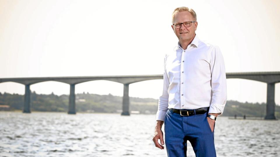 Borgmester Hans Ejner Bertelsen, Morsø Kommune, peger på, at det handler om muligheden for at sikre borgerne samme velfærd som landsgennemsnittet. <i>Arkivfoto</i>