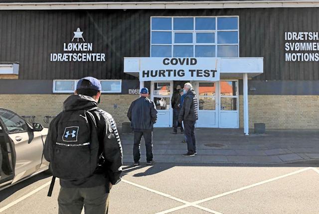 Straks test hver dag i Løkken og Vrå. Foto: Kirsten Olsen