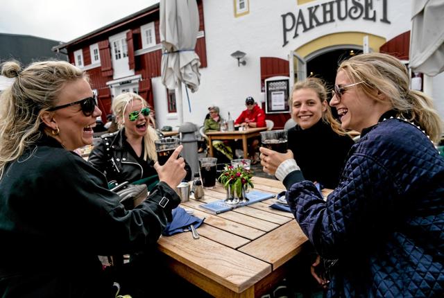 Skagens restauranter er klar til snart at byde gæsterne velkommen igen. Foto: Peter Jørgensen