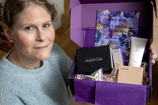 - Men drømmen er da, at vi med tiden kan leve af det, siger Christina Pedersen om de to søstres iværksættereventyr. Foto Lars Pauli <i>Foto: Lars Pauli</i>