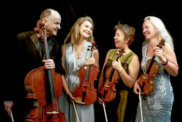l år fejrer MIRA-kvartetten 20 års jubilæum som fast ensemble. Kvartetten spiller i Uggerby Kirke 8. august. Arkivfoto