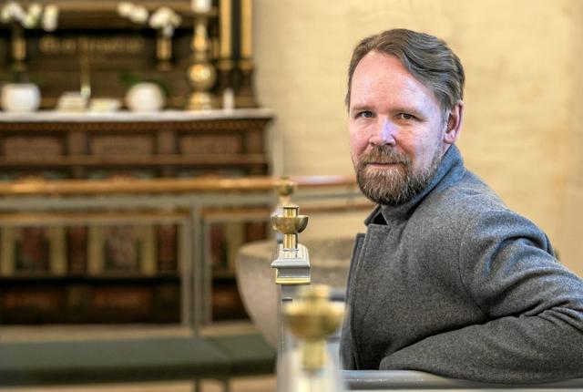 Johannes Nørby Ernstsen indsættes 1. april som ny sognepræst i Vester Hassing. Foto: Allan Mortensen