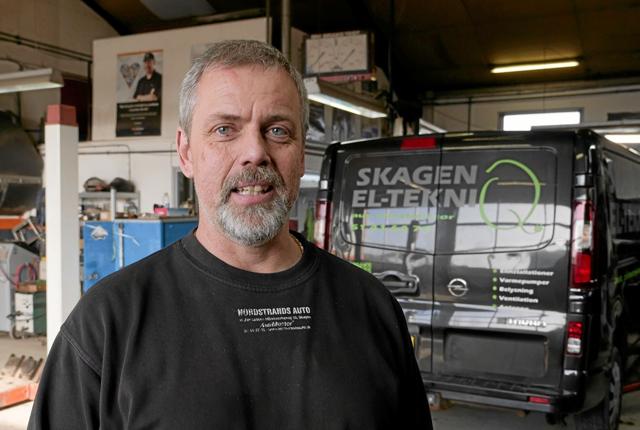 Indehaver af Nordstrand Auto Jan Lassen tror at pengene omsættes til flere undervognsbehandlinger. Foto: Peter Jørgensen