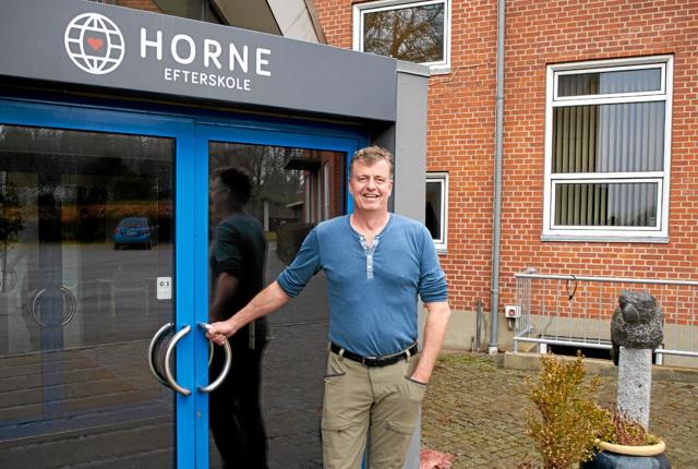 Horne Efterskoles populære forstander, Mogens Jensen, er headhuntet til et job som forstander for Ærø Efterskole fra den 1. april. Foto: Niels Helver