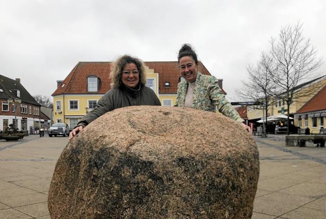 Charlotte Rømming og Jette Johansen glæder sig til at skabe liv og interesse for og i Sæby. Foto: Lisa Farum Kristiansen