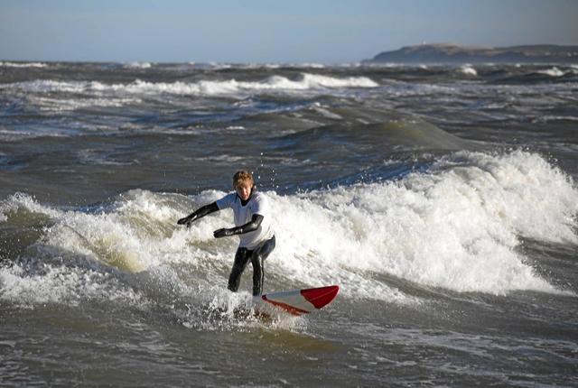 Løkken Surf Klub har afholdt de sidste mesterskaber fra 2020. Foto: Privatfoto