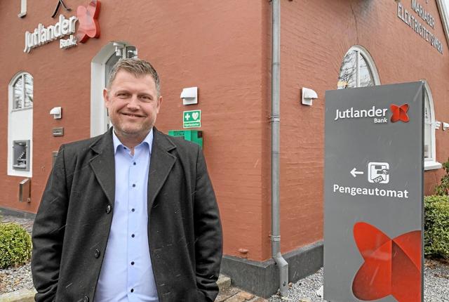 46-årige Thomas Hald – ny afdelingsdirektør i Jutlander Bank i Mariager. Privatfoto