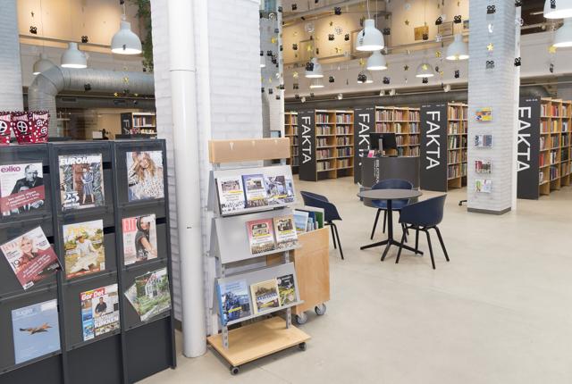 Frederikshavn Bibliotek får en flot andenplads for sin store fysiske bogsamling