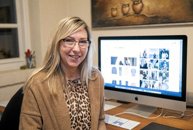 Annette Pedersen startede webshoppen Acorns.dk for 6 år siden. Foto: Michael Madsen